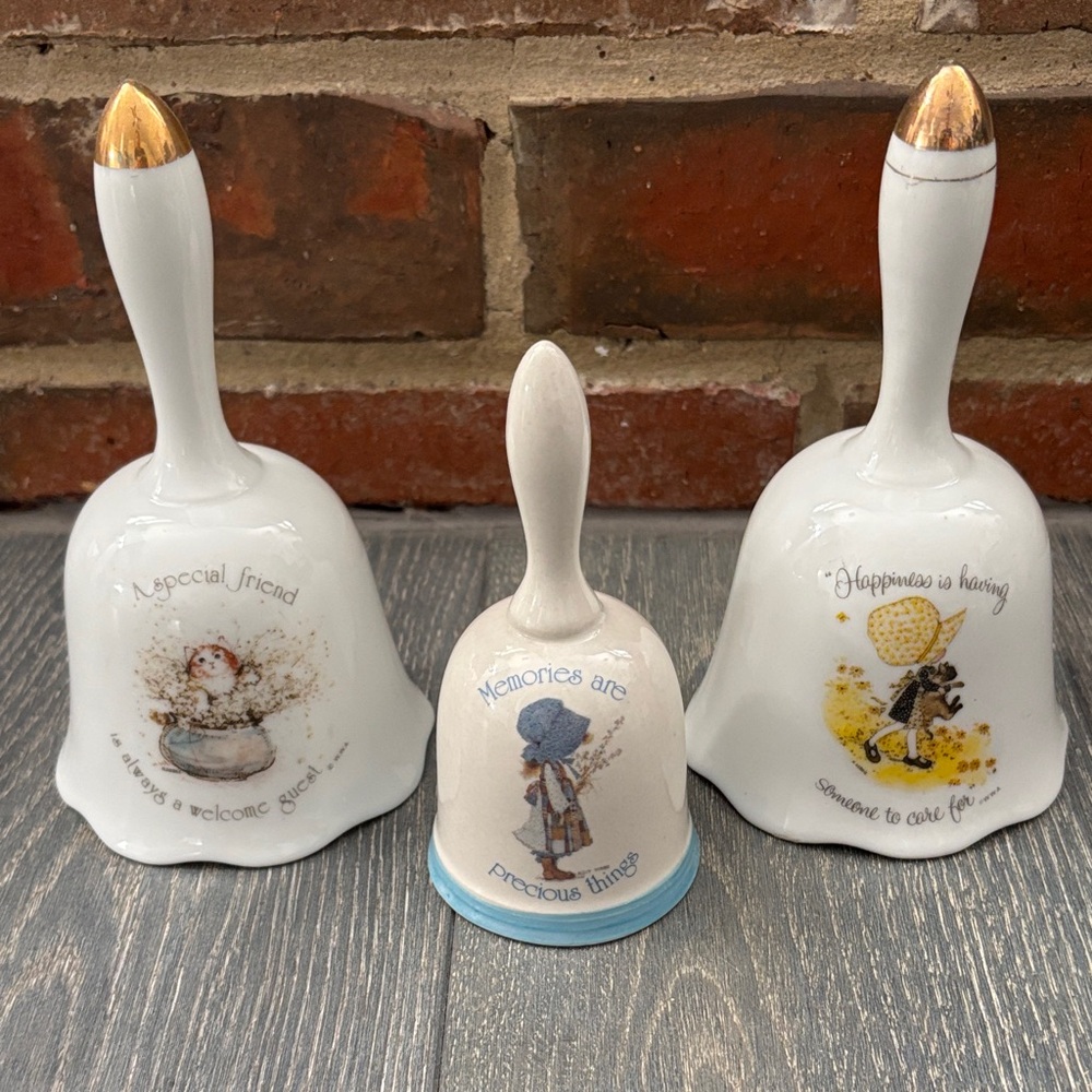 Vintage Holly Hobbie bells